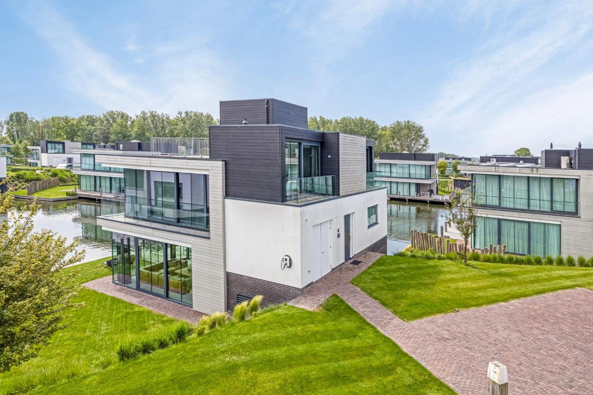 Lake House With Dock At Lake Veere, Zeeland Arnemuiden Exteriér fotografie