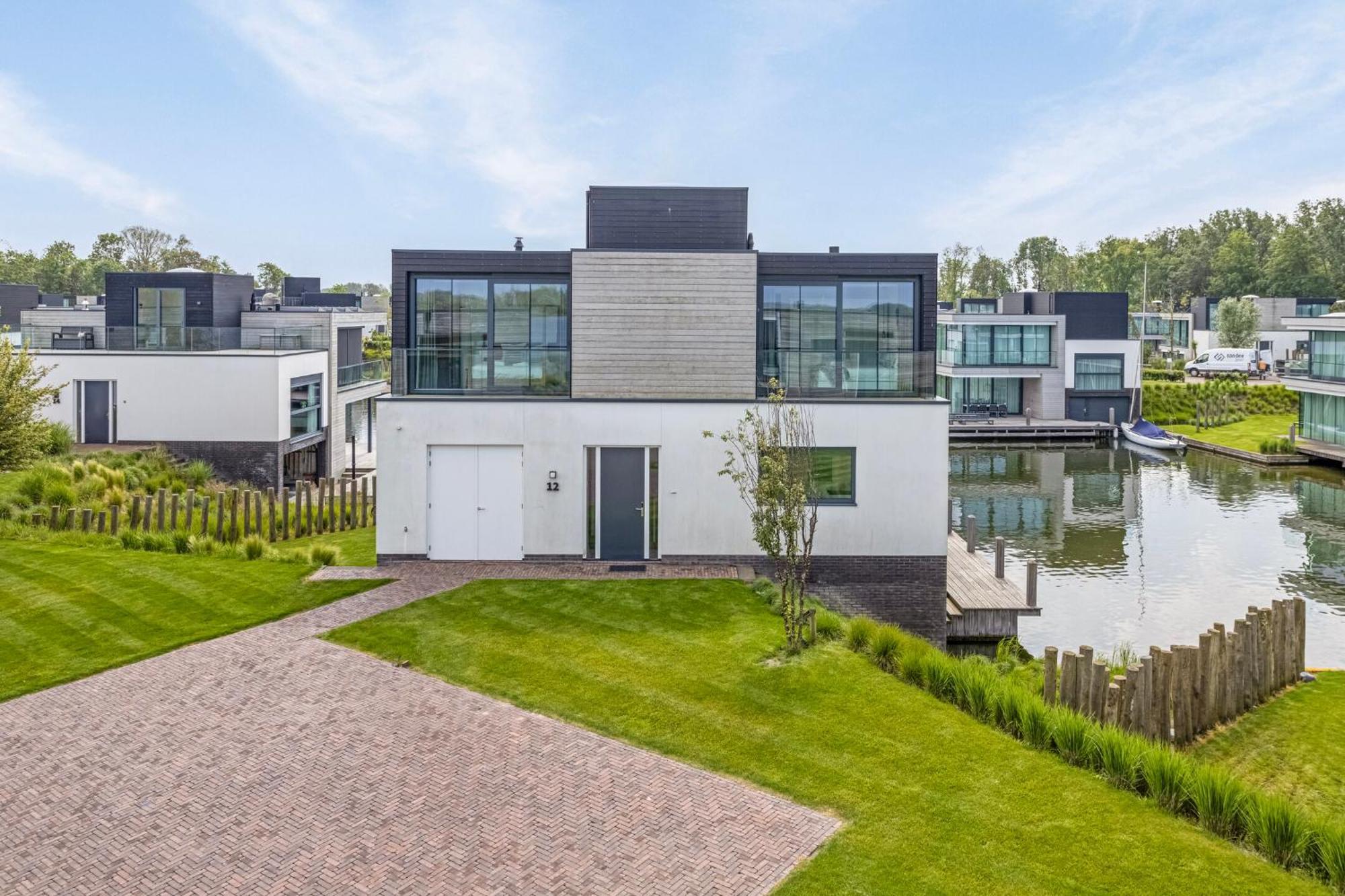 Lake House With Dock At Lake Veere, Zeeland Arnemuiden Exteriér fotografie